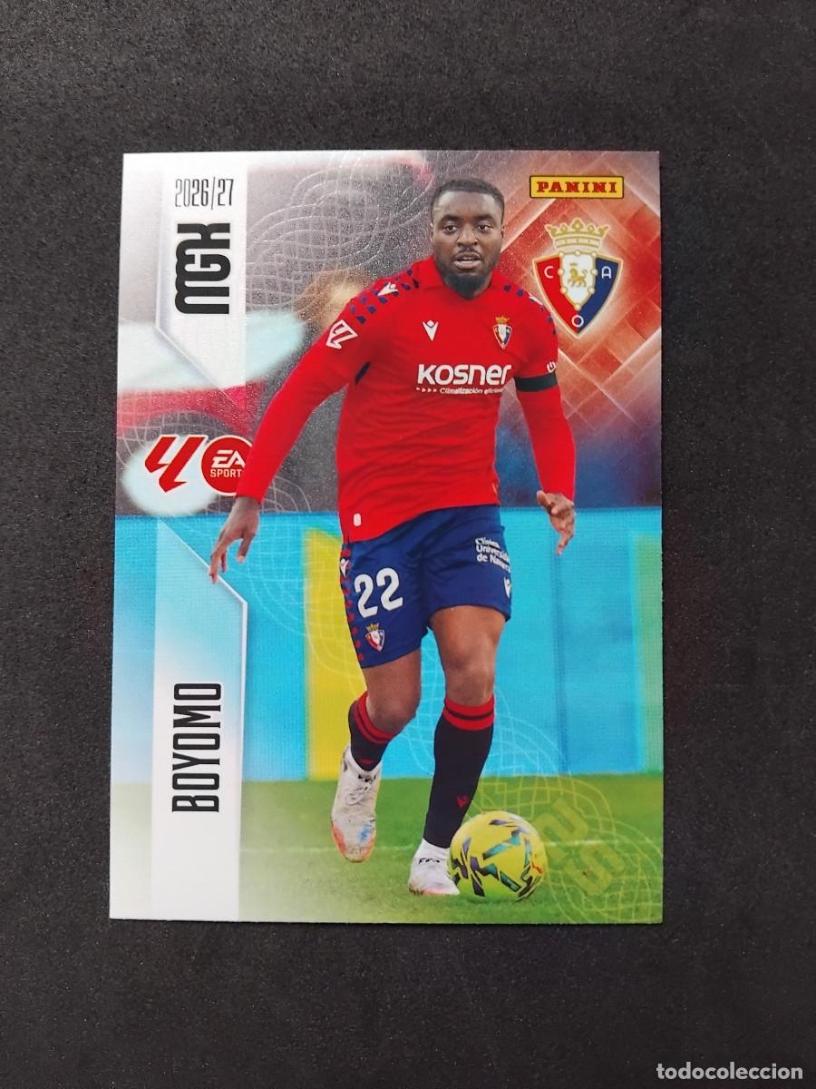 Cromos de f&uacute;tbol: BOYOMO 257 - OSASUNA - LALIGA PANINI MGK MEGACRACKS 2026-27 2026 2027 Mega cracks