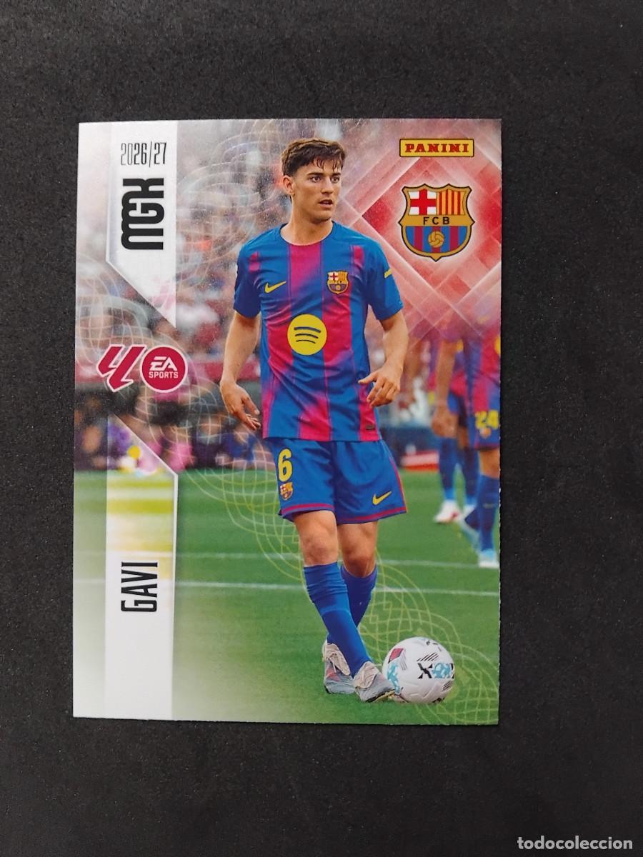 Cromos de f&uacute;tbol: GAVI 84 - FC BARCELONA - LALIGA PANINI MGK MEGACRACKS 2026-27 2026 2027 Mega cracks