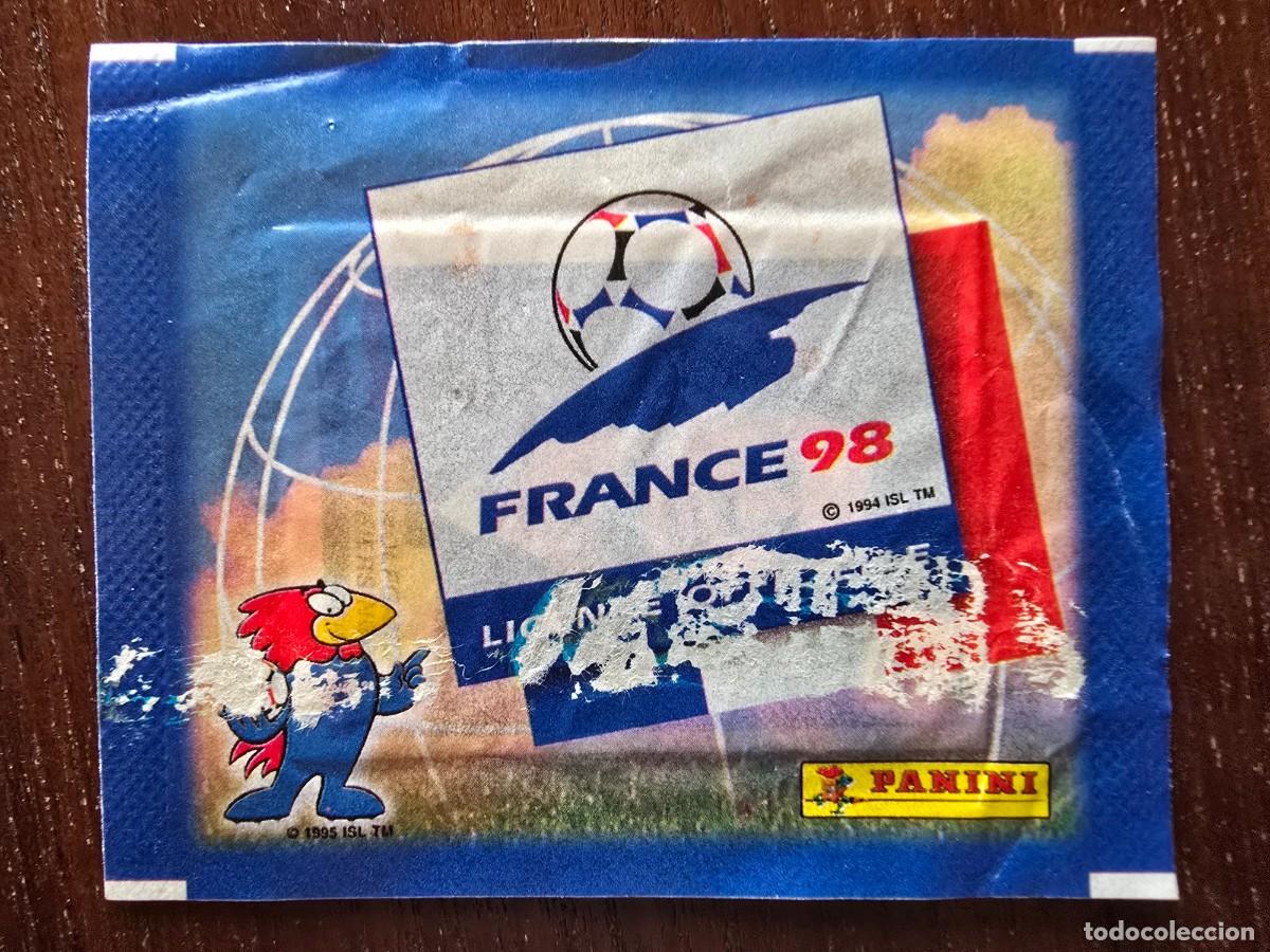 Cromos de f&uacute;tbol: Mundial Futbol France 98.Sobre Cromos sin Abrir.Panini