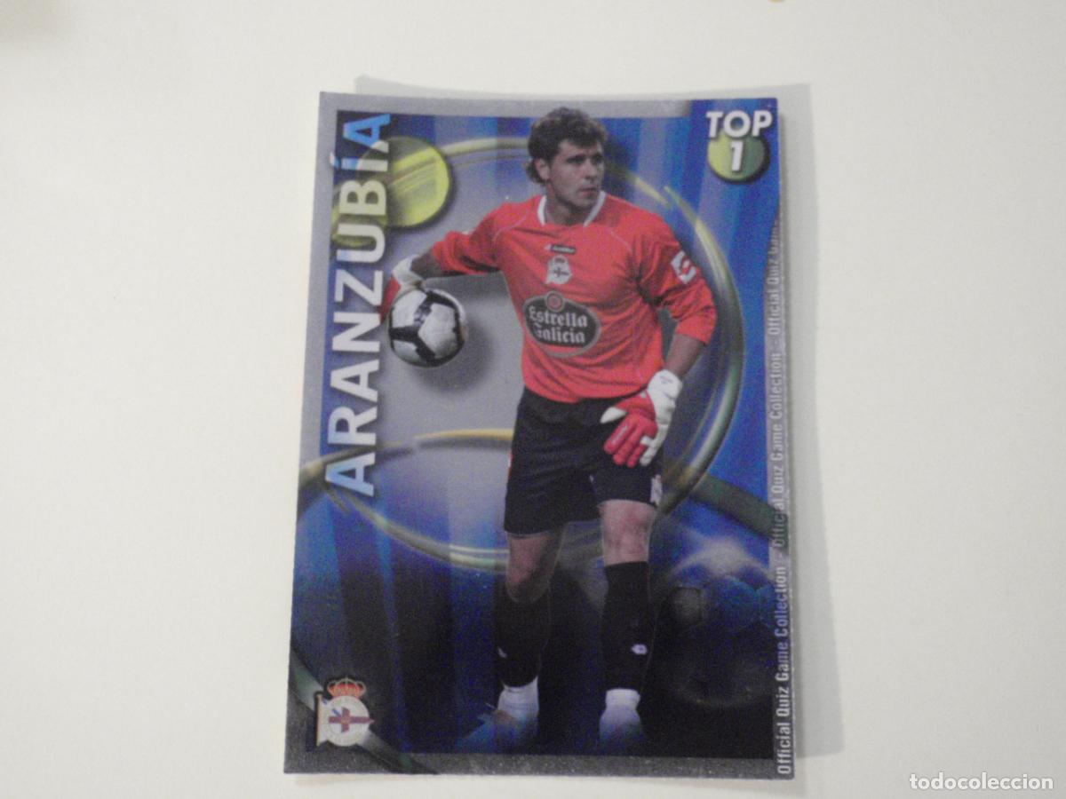 Cromos de f&uacute;tbol: 546 ARANZUBIA TOP Azul. TRADING CARD OFFICIAL QUIZ GAME COLLECTION 2010 2011 MUNDICROMO. 10 11