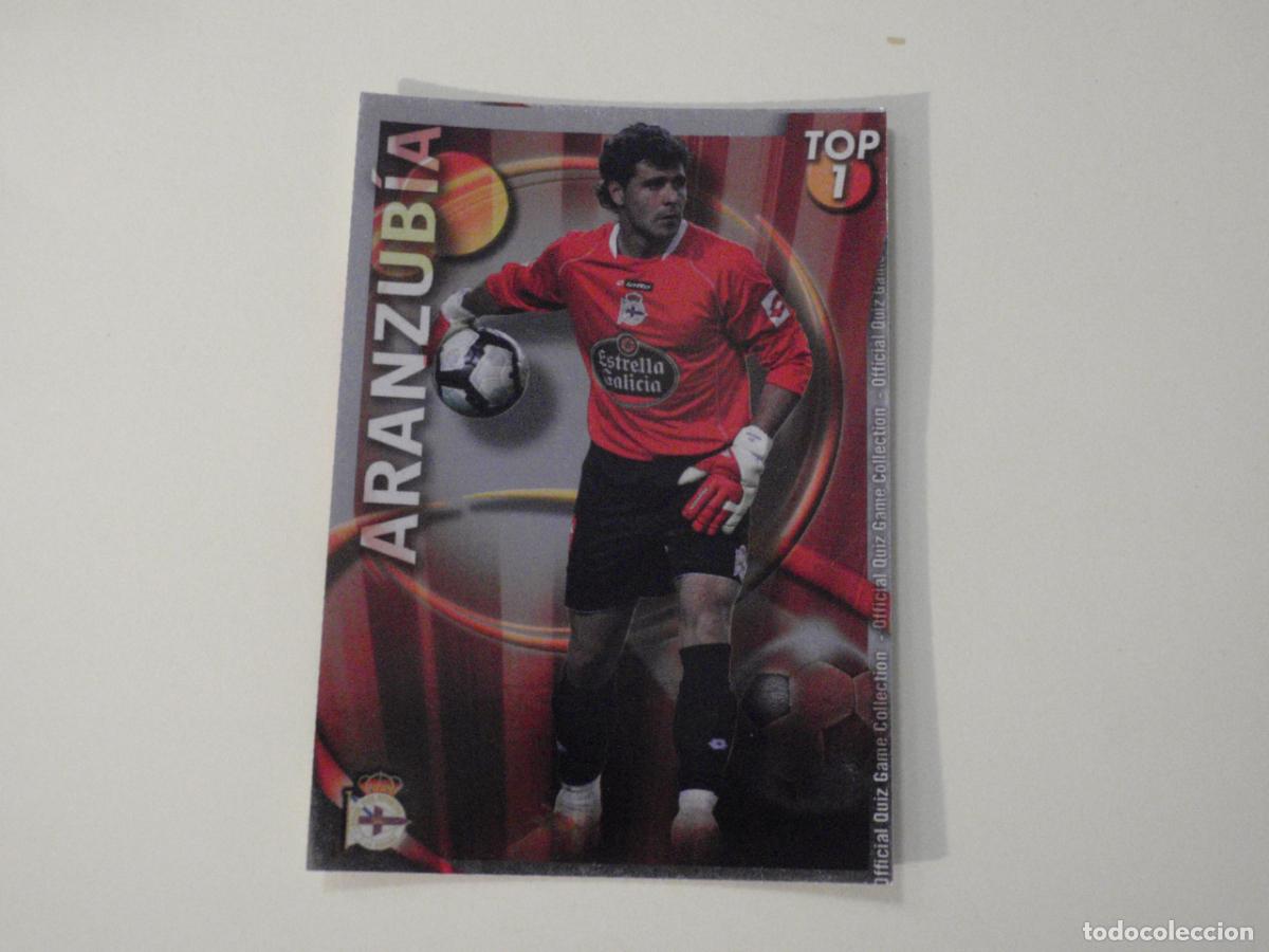 Cromos de f&uacute;tbol: 546 ARANZUBIA TOP Rojo. TRADING CARD OFFICIAL QUIZ GAME COLLECTION 2010 2011 MUNDICROMO. 10 11