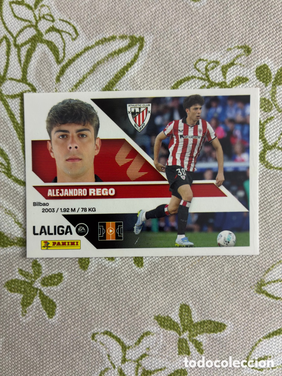 Fu&szlig;ball-Sticker: Cromo Alejandro Rego N&ordm; 12 (Athletic Club) - Colecciones Este Liga 2026-27