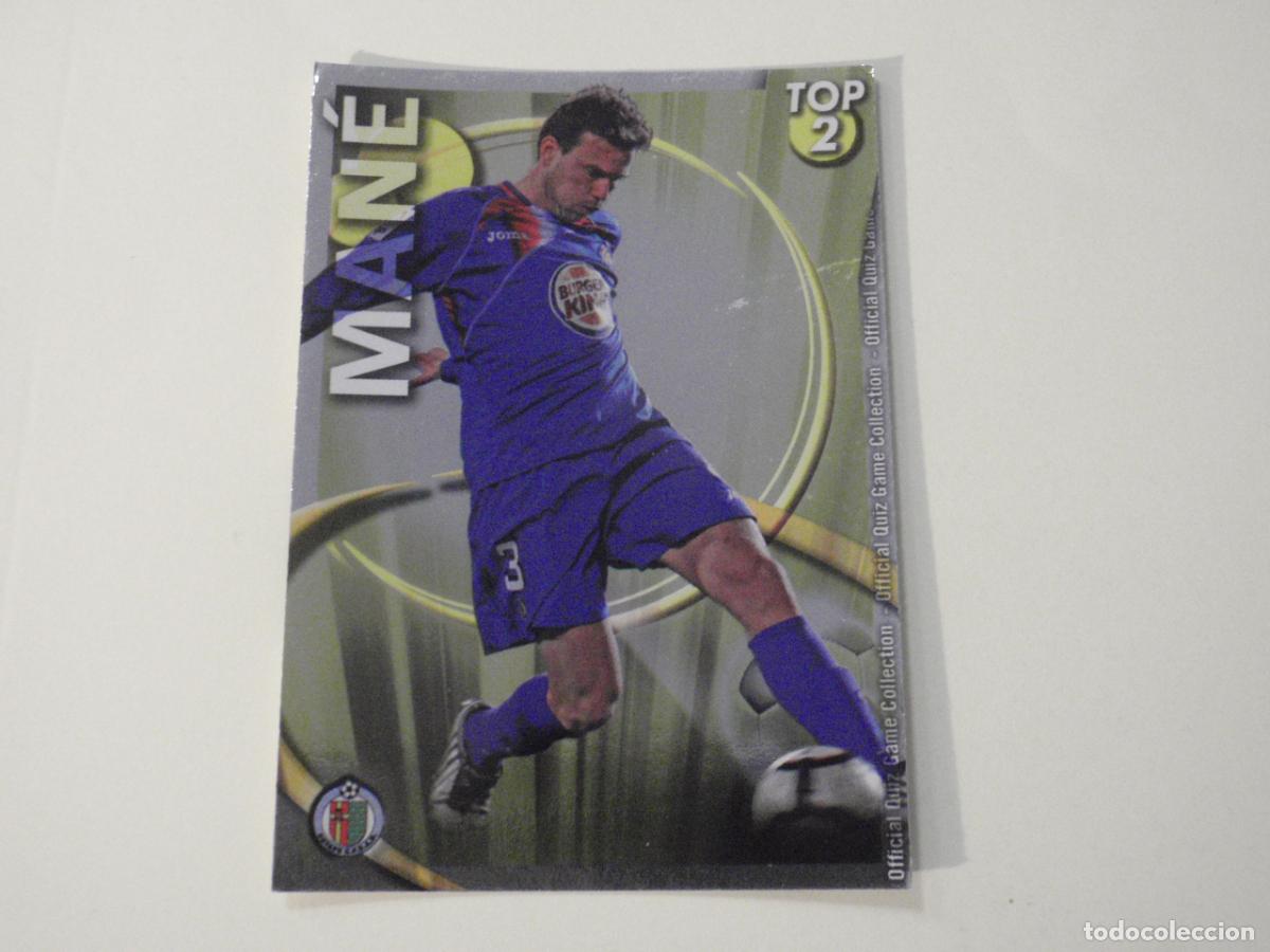 Fu&szlig;ball-Sticker: 551 MANE Getafe TOP Amarillo. TRADING CARD OFFICIAL QUIZ GAME COLLECTION 2010 2011 MUNDICROMO. 10 11