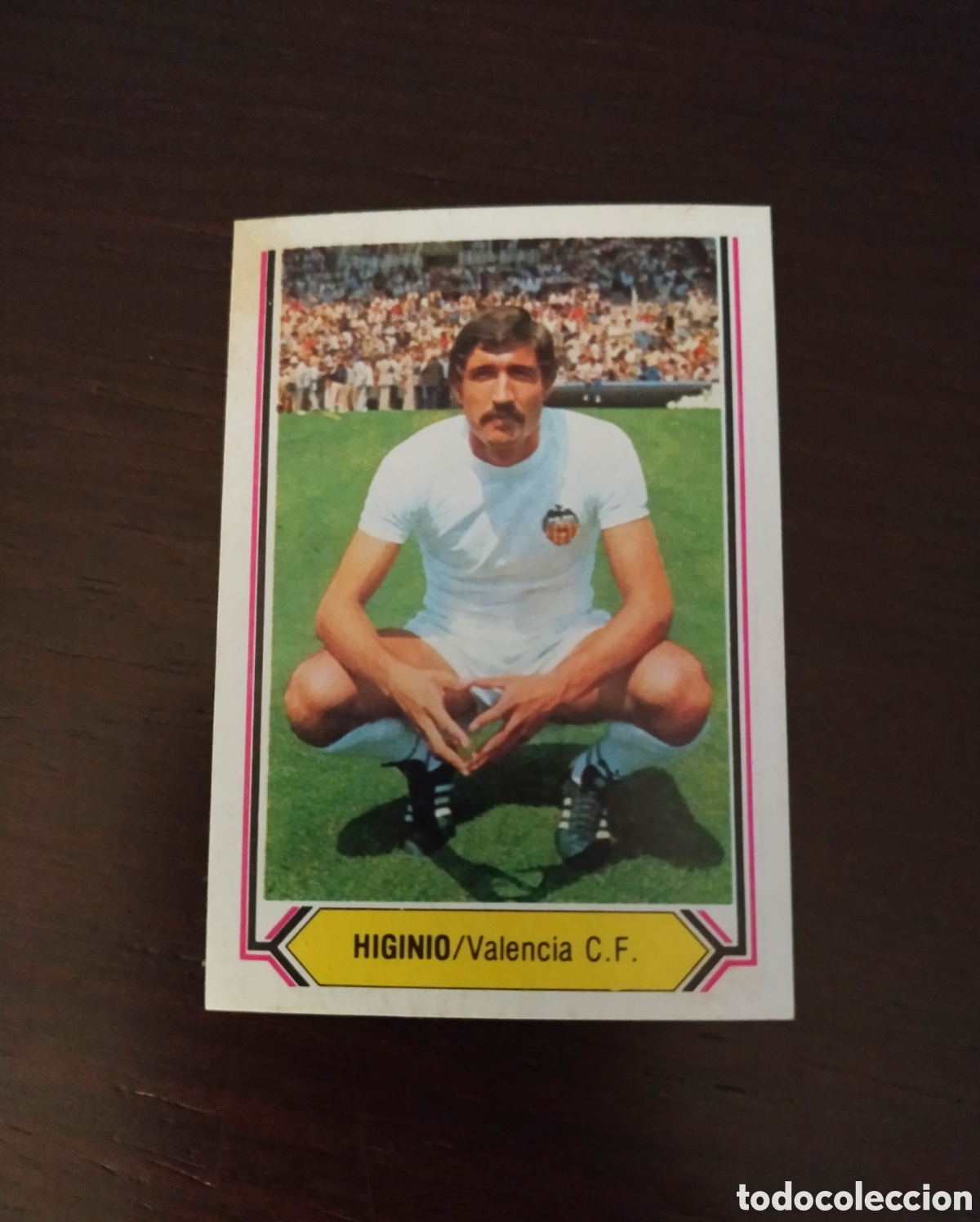 Cromos de f&uacute;tbol: CROMO FUTBOL HIGINIO - VALENCIA - LIGA 1980 1981 ESTE 80-81- NUEVO SIN PEGAR