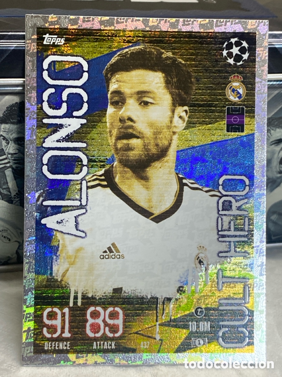 Football Stickers: Carta Xabi Alonso Real Madrid C F 2023-24 Topps