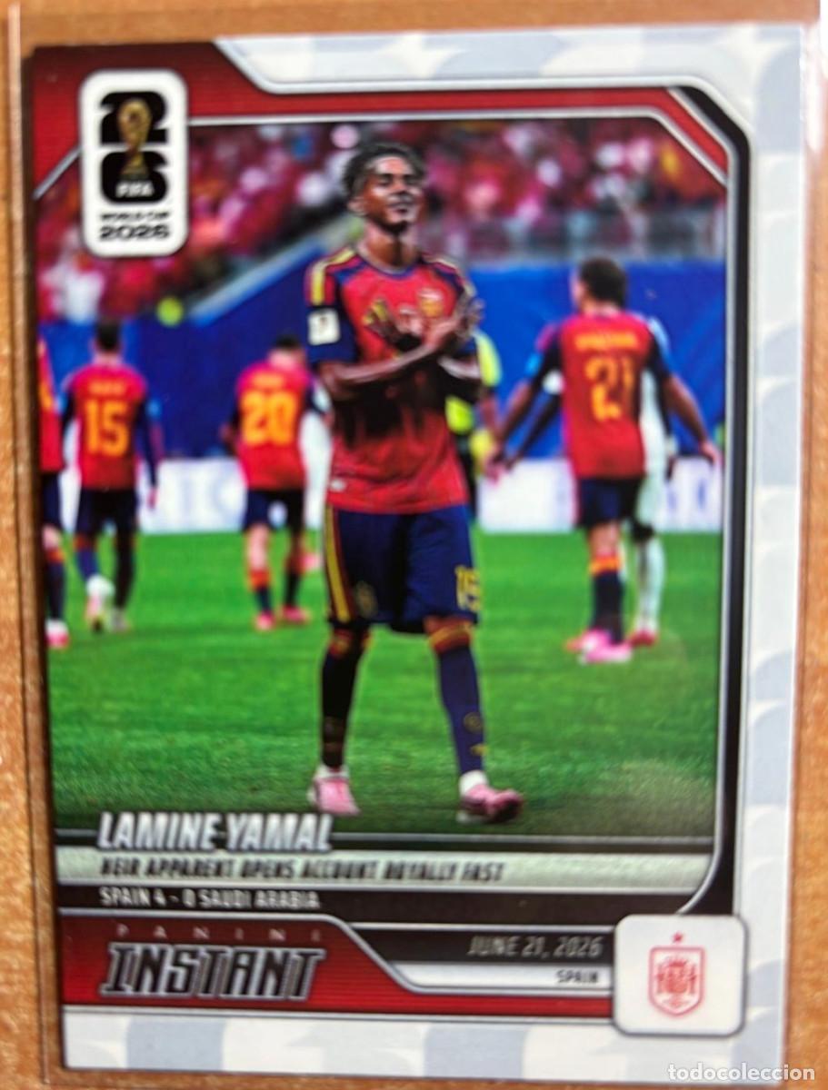 Cromos de f&uacute;tbol: PANINI INSTANT FIFA WORLD CUP 2026 N&ordm; 79 LAMINE YAMAL (ESPA&Ntilde;A)