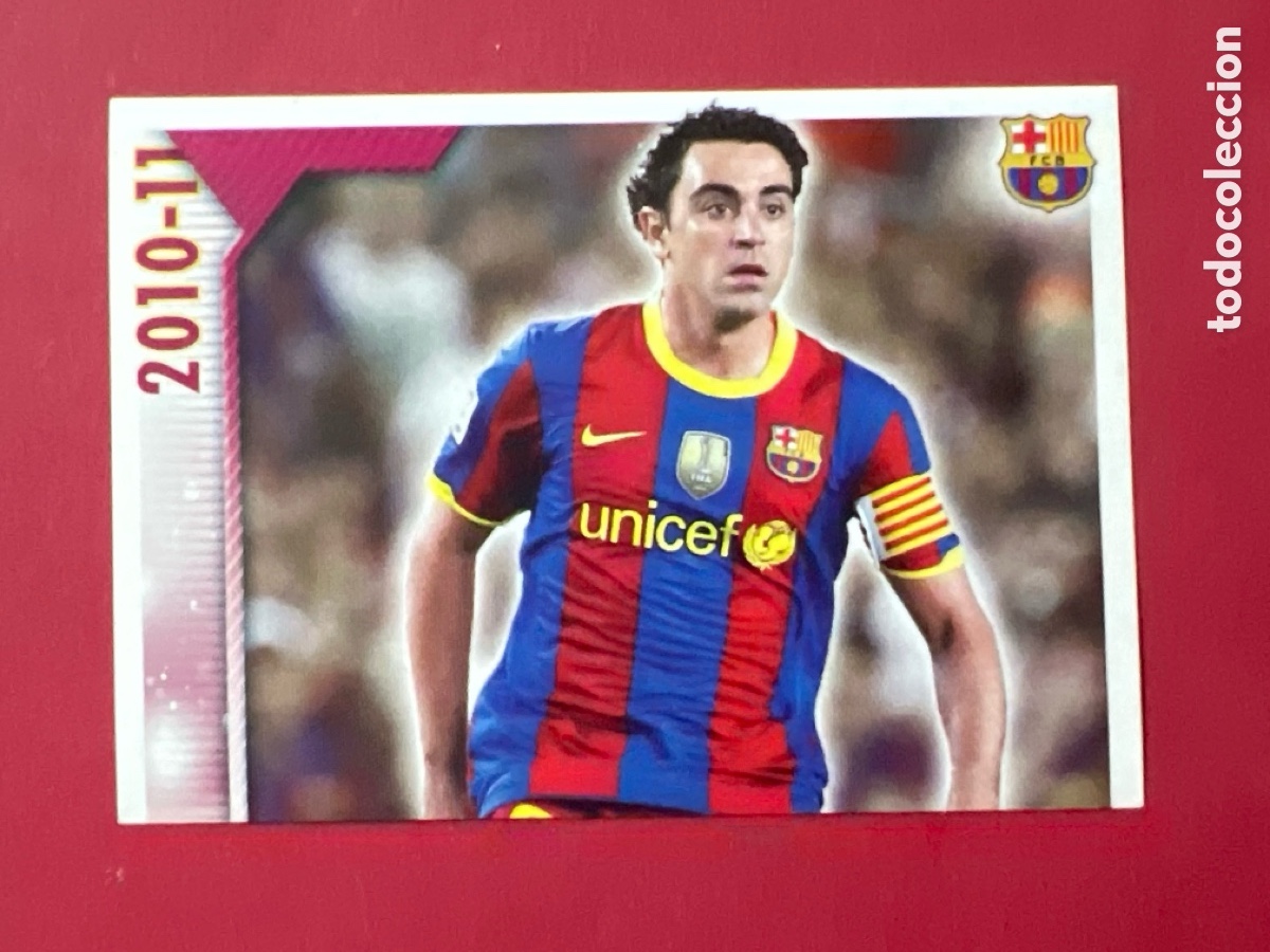 Cromos de f&uacute;tbol: C9678. 87 XAVI BARCELONA PANINI COLECCION OFICIAL 2010 2011 10 11 - SIN PEGAR -