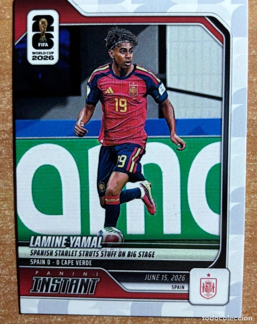 Cromos de f&uacute;tbol: PANINI INSTANT FIFA WORLD CUP 2026 N&ordm; 30 LAMINE YAMAL (ESPA&Ntilde;A)