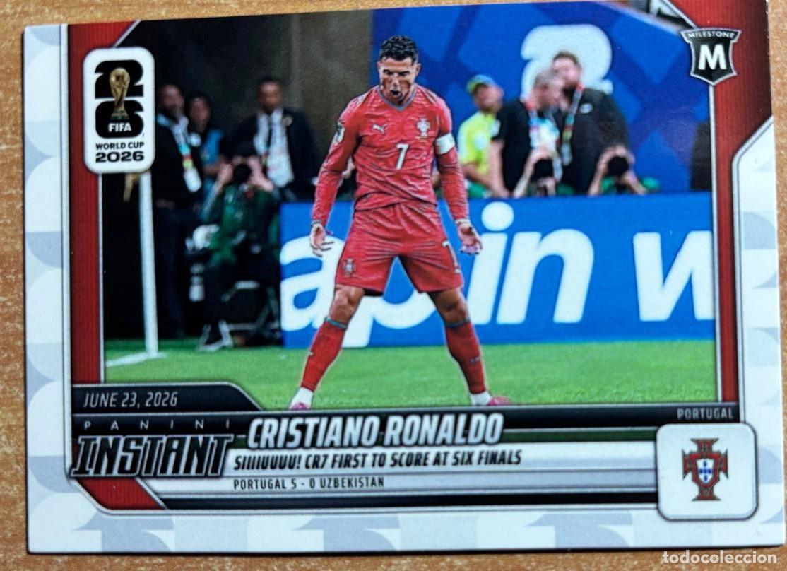 Cromos de f&uacute;tbol: PANINI INSTANT FIFA WORLD CUP 2026 N&ordm; 99 CRISTIANO RONALDO (PORTUGAL)