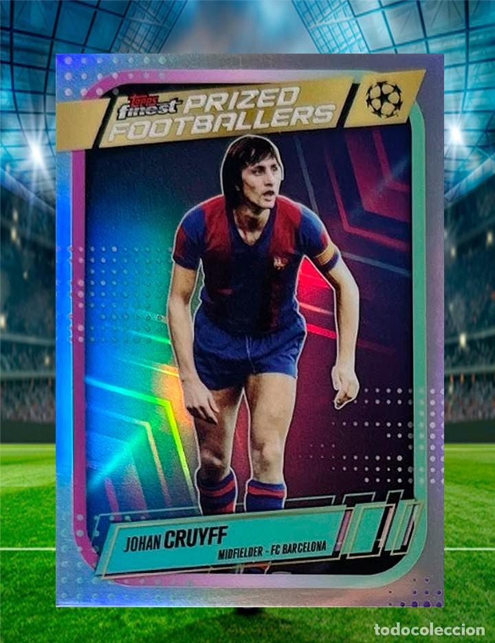 Cromos de f&uacute;tbol: Johan Cruyff - Prized Footballers - 2025-26 Topps Finest UCC F&uacute;tbol