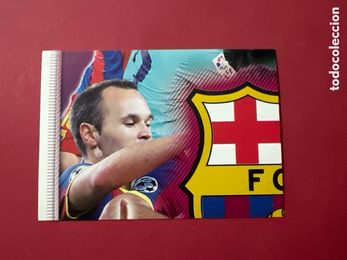 Figurine di Calcio: C9700. 2010 2011 10 11 CROMO NUNCA PEGADO COLECCI&Oacute;N OFICIAL FC BARCELONA INIESTA N 175