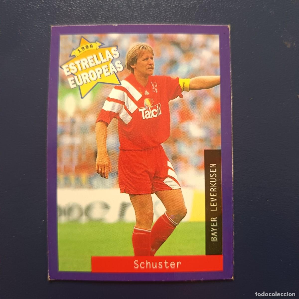 Figurine di Calcio: CROMO SCHUSTER BAYER LEVERKUSEN 1996 PANINI