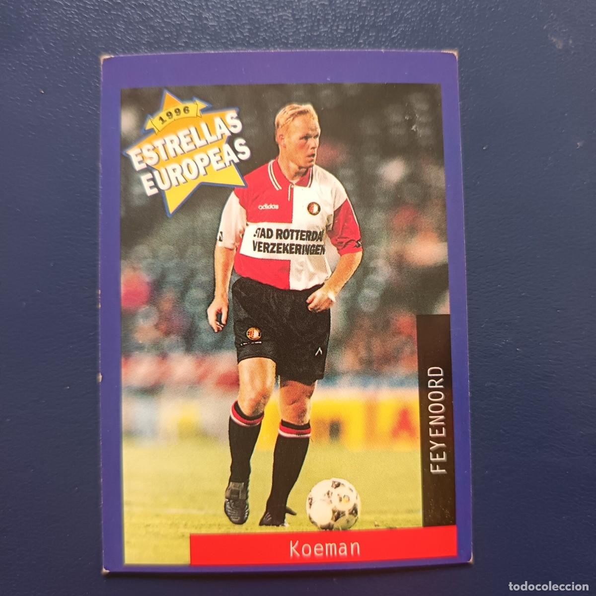 Cromos de f&uacute;tbol: CROMO KOEMAN COLECC 1996