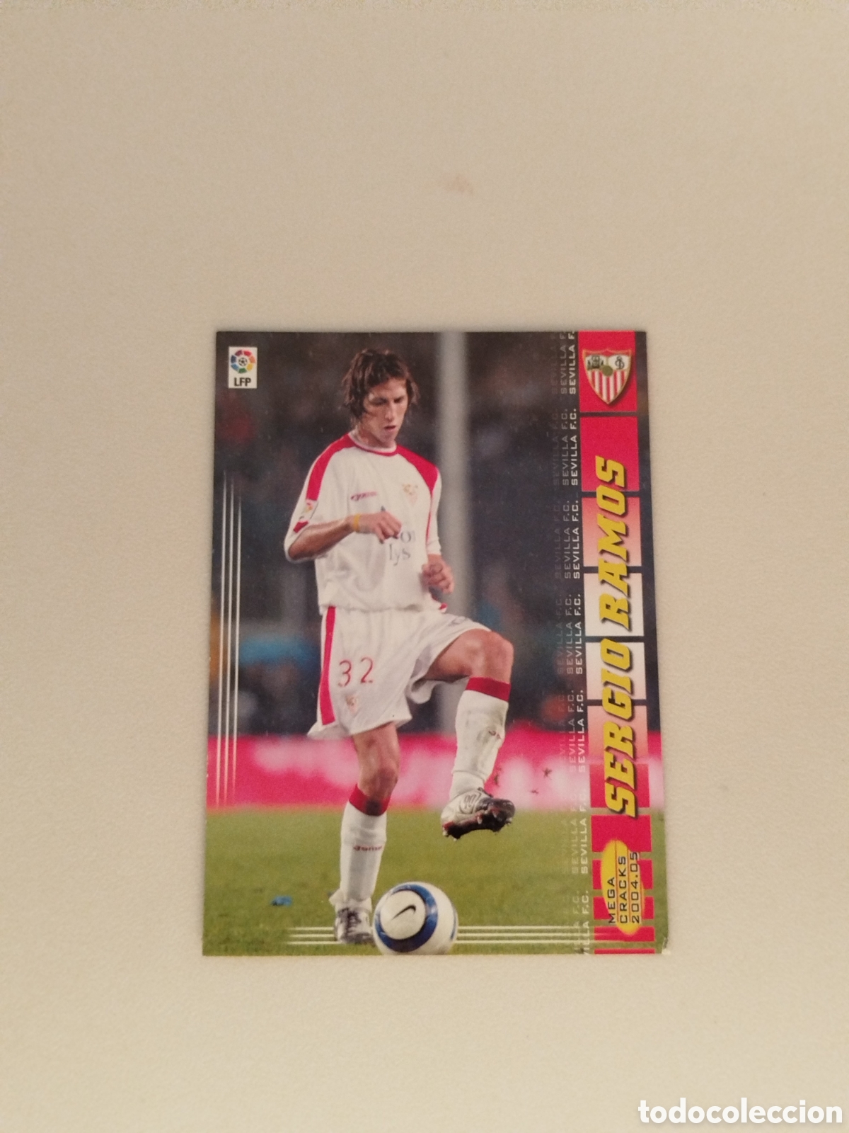 Cromos de f&uacute;tbol: SERGIO RAMOS ROOKIE MGK-MEGACRACKS. 2004/05. 275BIS 04/05