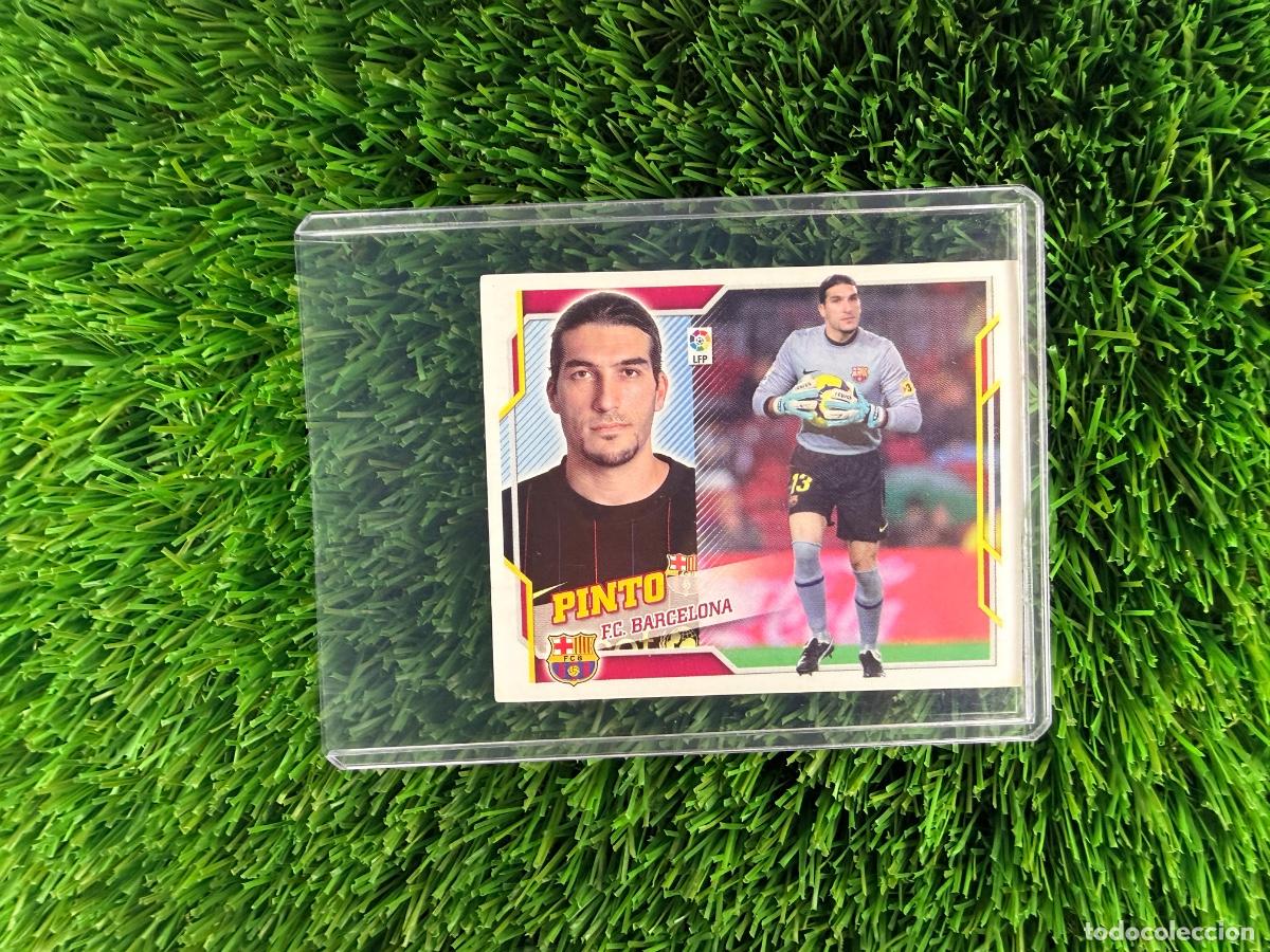 Cromos de f&uacute;tbol: N&ordm; 2 Pinto FC Barcelona Liga Este 10 11