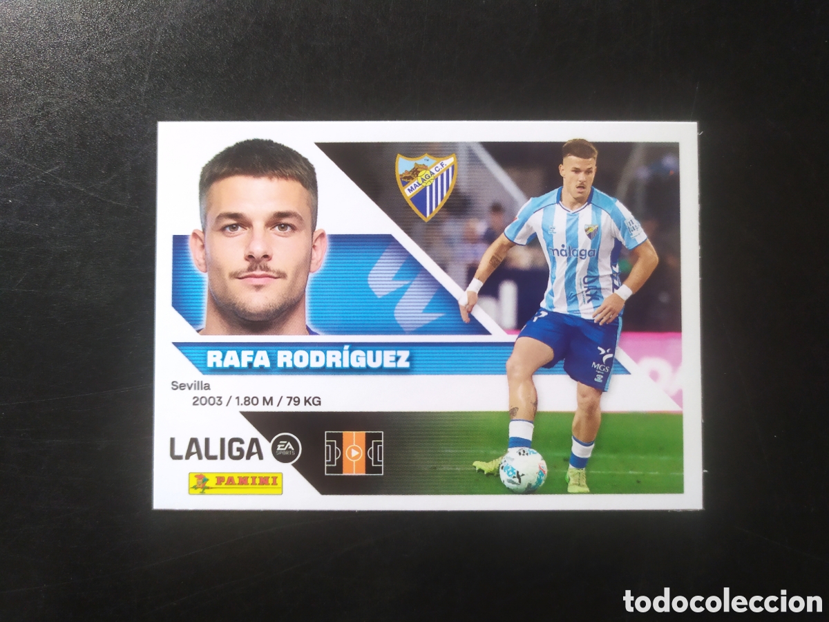 Cartes &agrave; collectionner de Football: Liga este 2026 2027 26 27 panini Rafa Rodr&iacute;guez n&deg; 13A 13 A M&aacute;laga