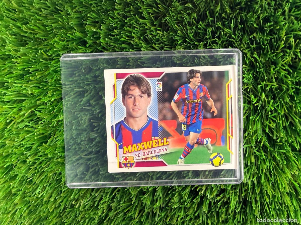 Cartes &agrave; collectionner de Football: N&ordm; 8 Maxwell FC Barcelona Liga Este 10 11