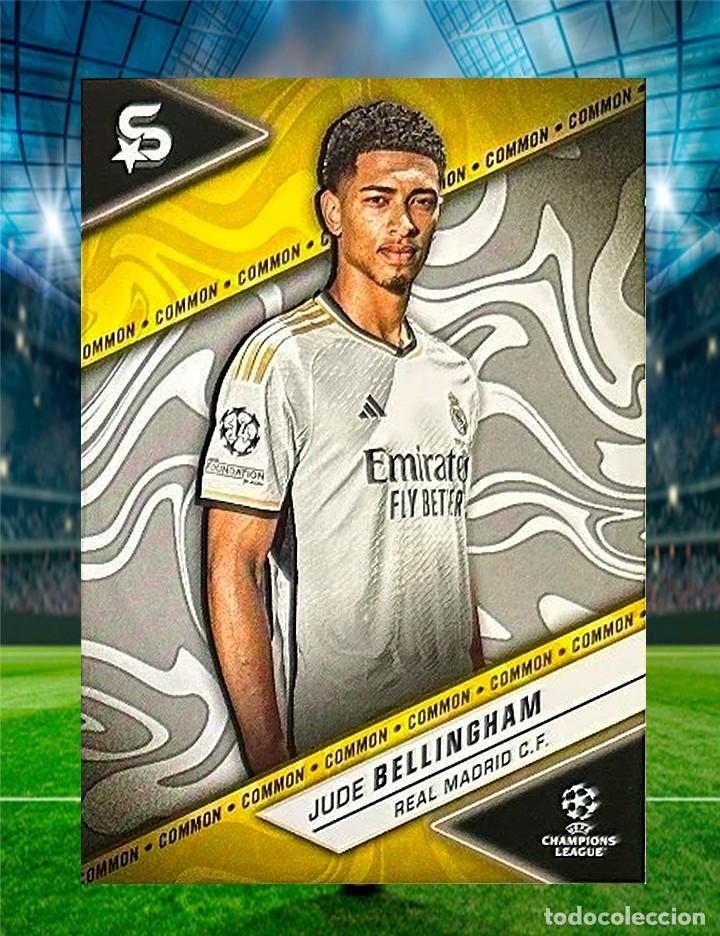 Cromos de f&uacute;tbol: Jude Bellingham - Real Madrid - Topps Superstars 2023-24. Paralela Common