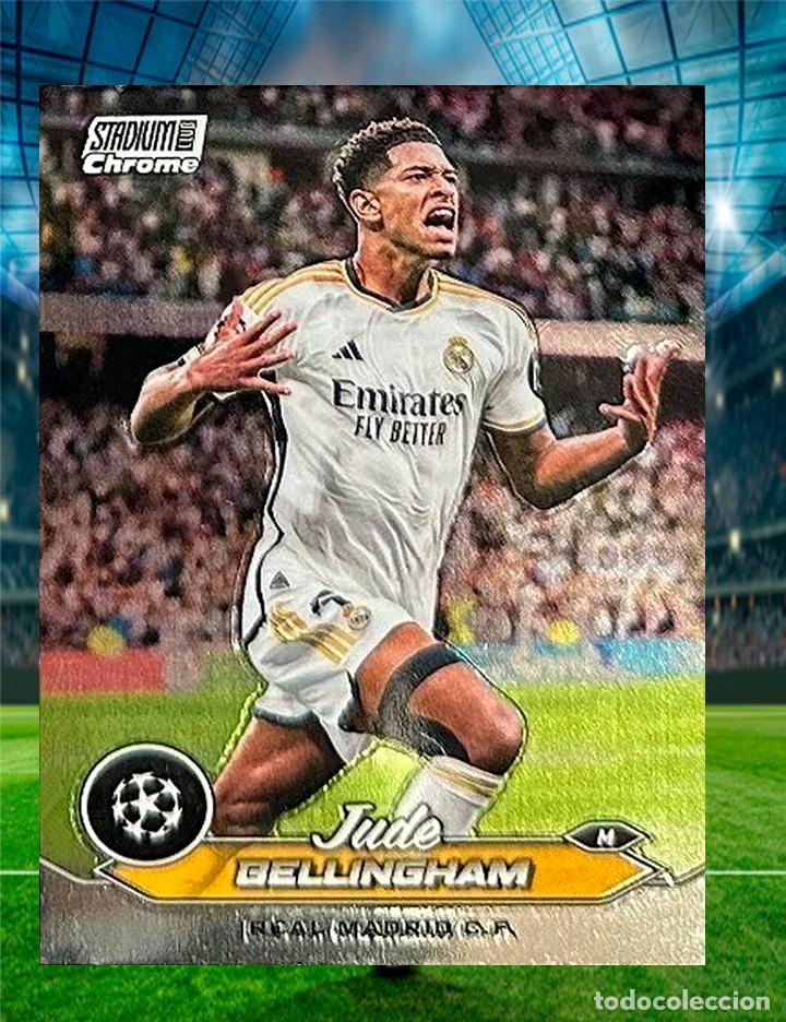 Cromos de f&uacute;tbol: Jude Bellingham - Real Madrid - Topps Stadium Chrome 23/24