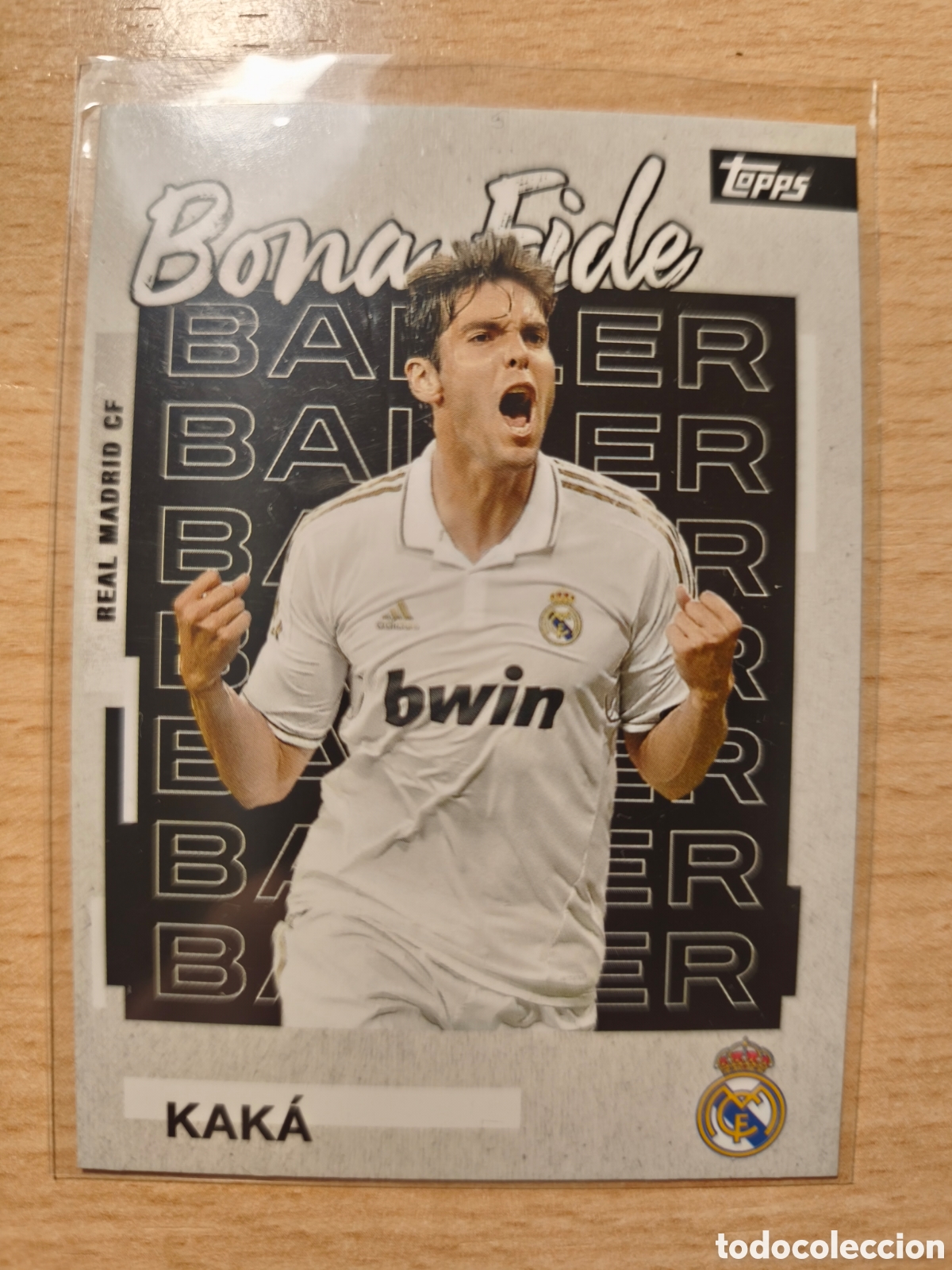 Cromos de f&uacute;tbol: KAKA BONA FIDE BALLER REAL MADRID TEAM SET 2025 2026 TOPPS 25 26
