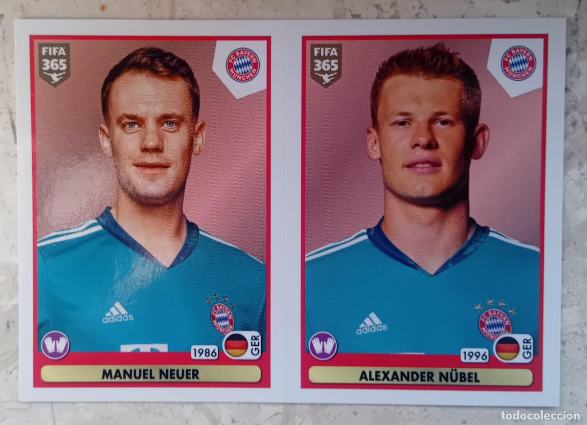 Cromos de f&uacute;tbol: Figurina Panini 2020-21 Cromo Fifa 365 2021 Neuer N&uuml;bel Bayern Munchen n 154