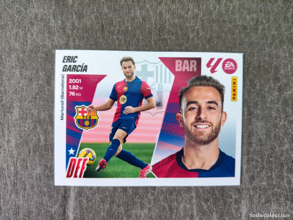 Cromos de f&uacute;tbol: Cromo 9A ERIC GARC&Iacute;A FC BARCELONA. Colecci&oacute;n LALIGA F&uacute;tbol 2025-2026 PANINI Nuevo