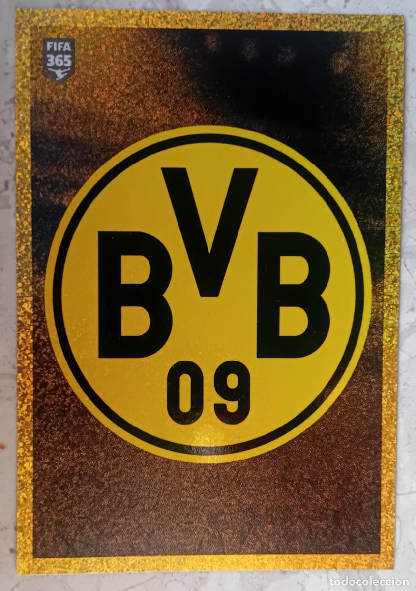 Cromos de f&uacute;tbol: Figurina Panini 2020-21 Cromo Fifa 365 2021 scudetto escudo badge Borussia Dortmund n 167