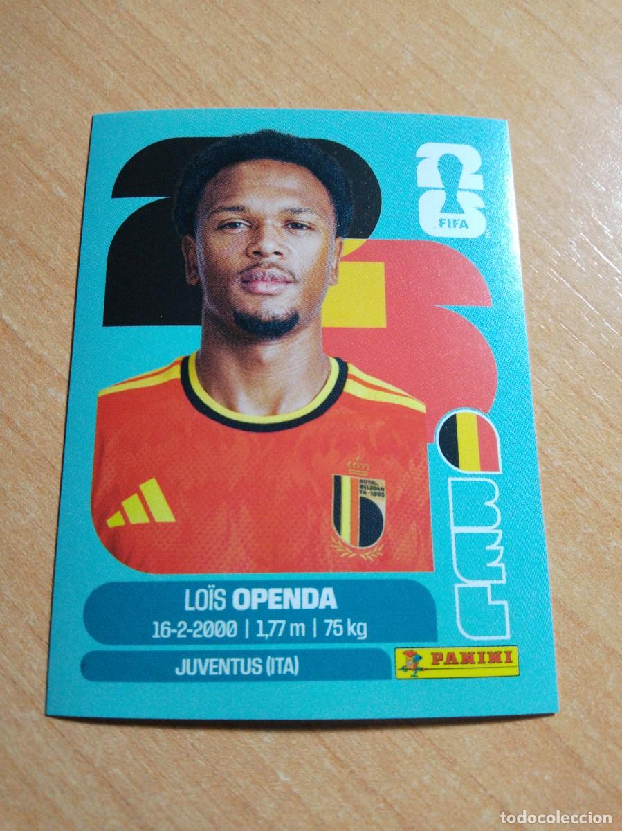 Cromos de f&uacute;tbol: OPENDA B&Eacute;LGICA BEL 19 MUNDIAL FIFA WORLD CUP 2026 26 PANINI STICKERS NUEVO