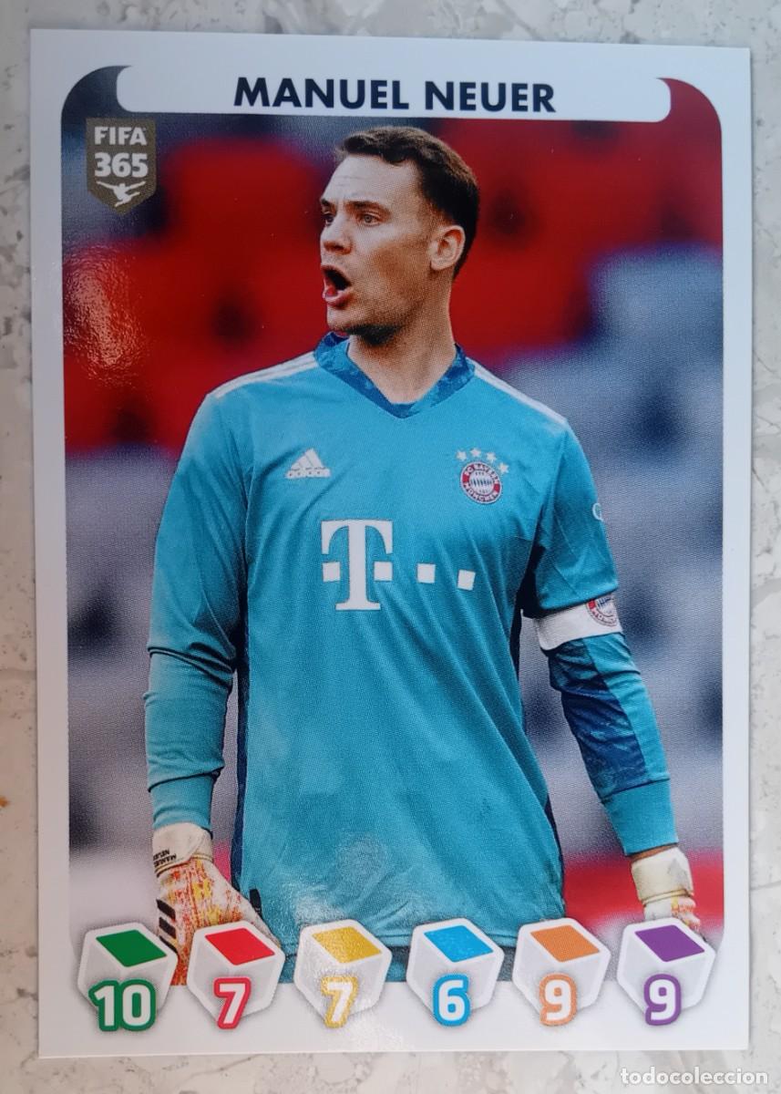 Cromos de f&uacute;tbol: Figurina Panini 2020-21 Cromo Fifa 365 2021 Manuel Neuer Bayern Munchen n