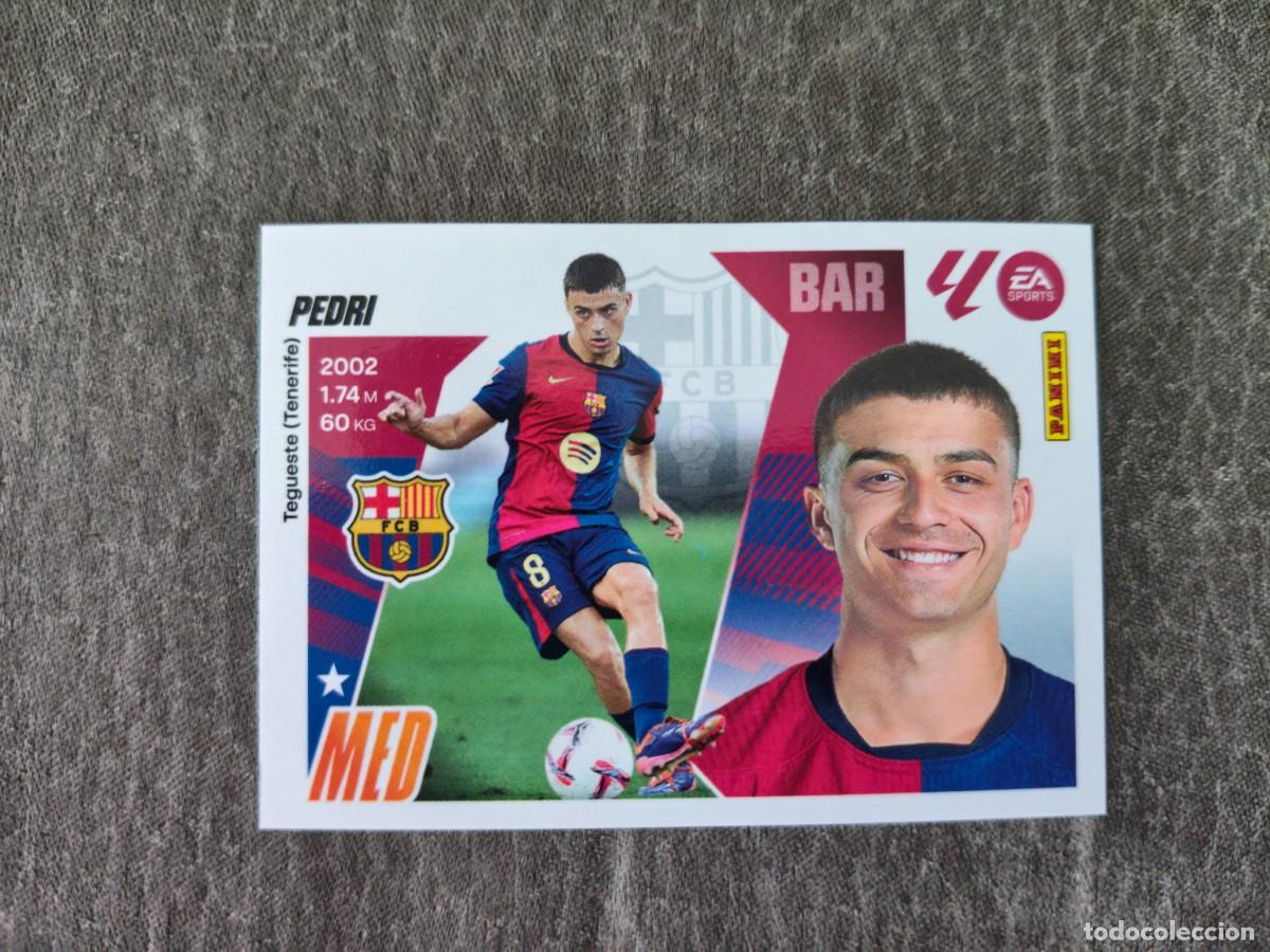 Cromos de f&uacute;tbol: Cromo 15 PEDRI FC BARCELONA. Colecci&oacute;n LALIGA F&uacute;tbol 2025-2026 PANINI Nuevo