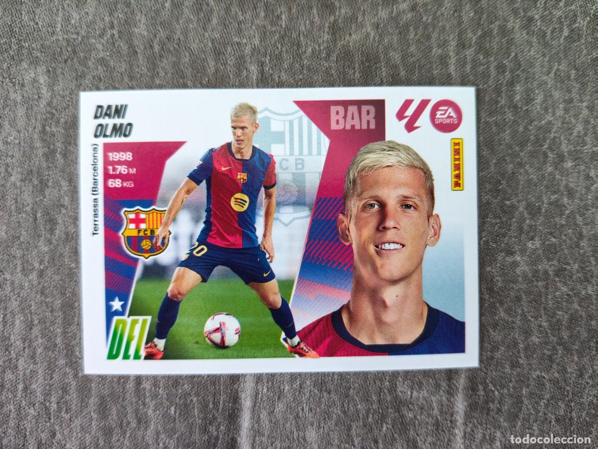 Cromos de f&uacute;tbol: Cromo 16 DANI OLMO FC BARCELONA. Colecci&oacute;n LALIGA F&uacute;tbol 2025-2026 PANINI Nuevo