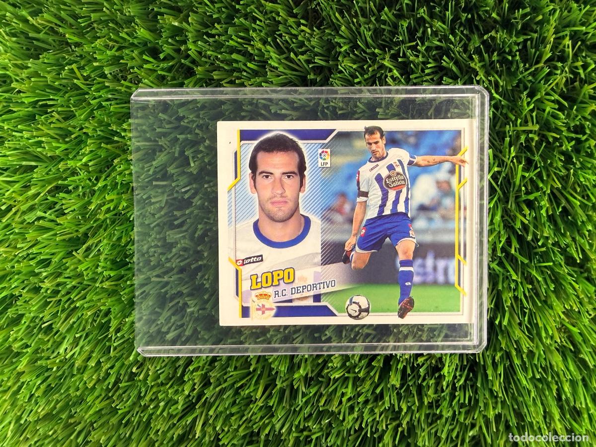 Cromos de f&uacute;tbol: N&ordm; 5 Lopo RC Deportivo Liga Este 10 11
