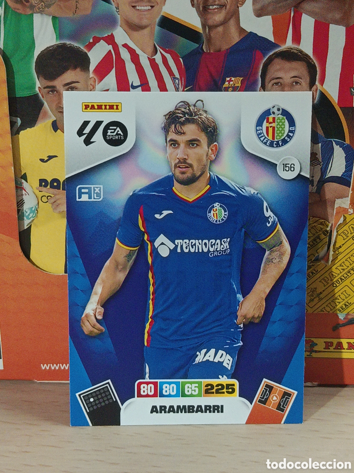 Cromos de f&uacute;tbol: ARAMBARRI GETAFE N&ordm; 156 LIGA ADRENALYN 25 26 2025 2026 PANINI