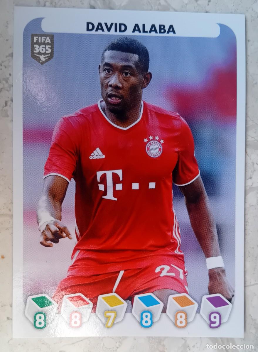 Cromos de f&uacute;tbol: Figurina Panini 2020-21 Cromo Fifa 365 2021 David Alaba Bayern Munchen n 198