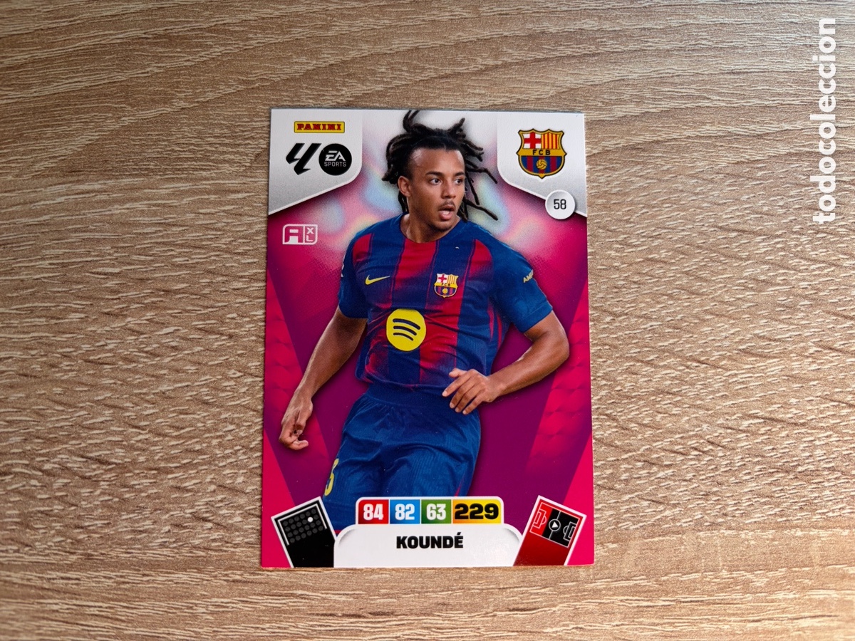 Cromos de f&uacute;tbol: 58 KOUND&Eacute; PANINI ADRENALYN XL LALIGA EA SPORTS 2025 2026 25 26 FC BARCELONA