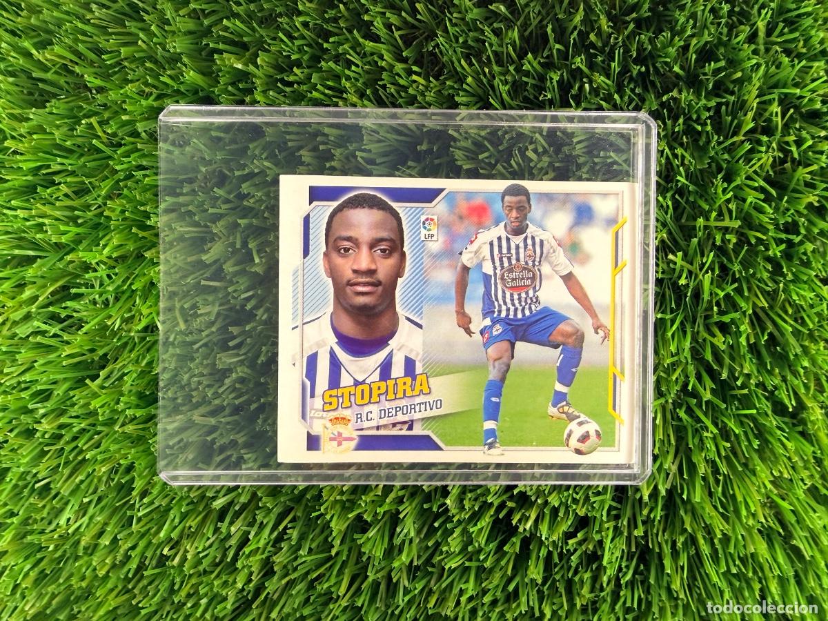 Cromos de f&uacute;tbol: N&ordm; 6BIS Stopira Coloca RC Deportivo Liga Este 10 11