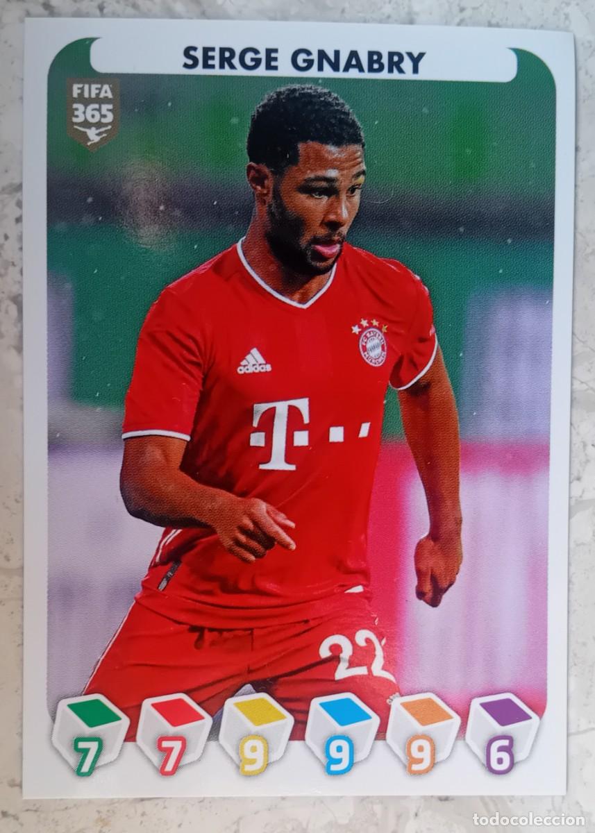 Cromos de f&uacute;tbol: Figurina Panini 2020-21 Cromo Fifa 365 2021 Serge Gnabry Bayern Munchen n 201