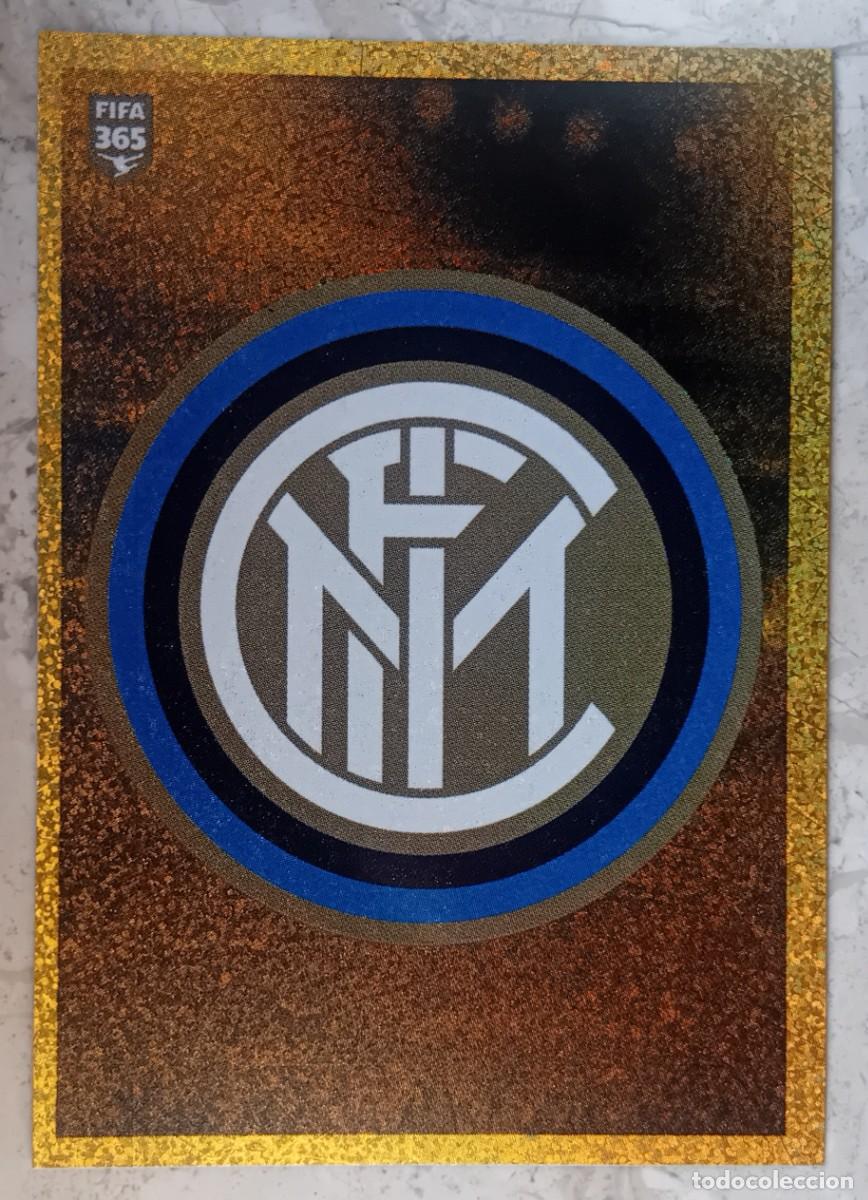 Cromos de f&uacute;tbol: Figurina Panini 2020-21 Cromo Fifa 365 2021 scudetto escudo badge Inter n 215
