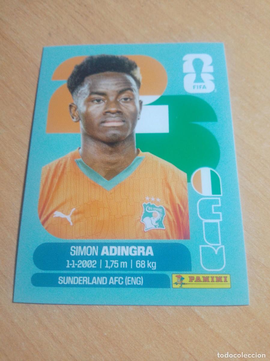 Cromos de f&uacute;tbol: ADINGRA COSTA DE MARFIL CIV 17 MUNDIAL FIFA WORLD CUP 2026 26 PANINI STICKERS NUEVO