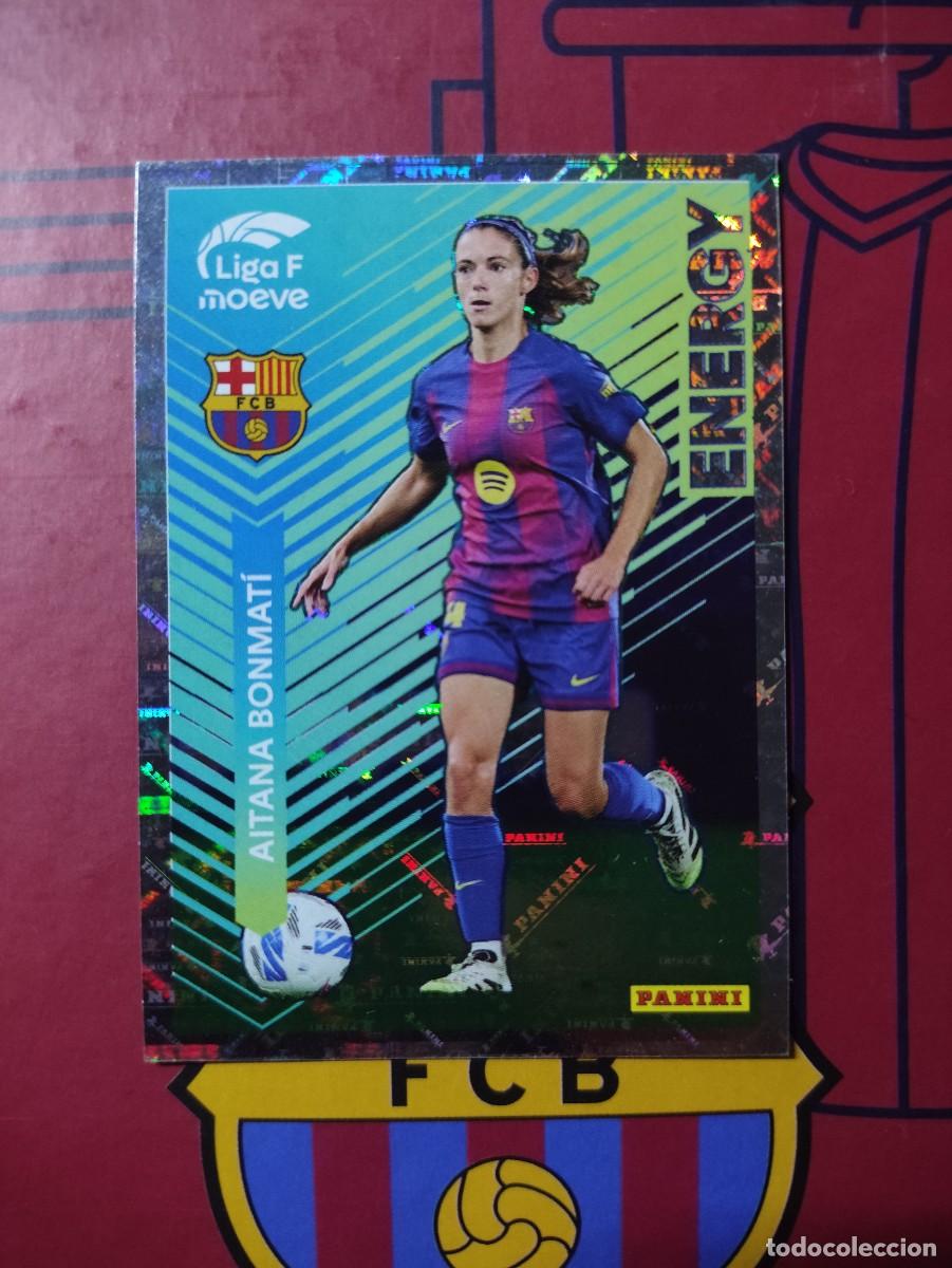 Cromos de f&uacute;tbol: 328 AITANA BONMATI ENERGY Barcelona Liga F 2025-26 Panini