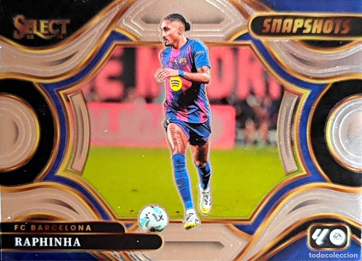 Cromos de f&uacute;tbol: 1 Raphinha - FC Barcelona - SNAPSHOTS - PANINI Select La Liga 2025 2026 25 26