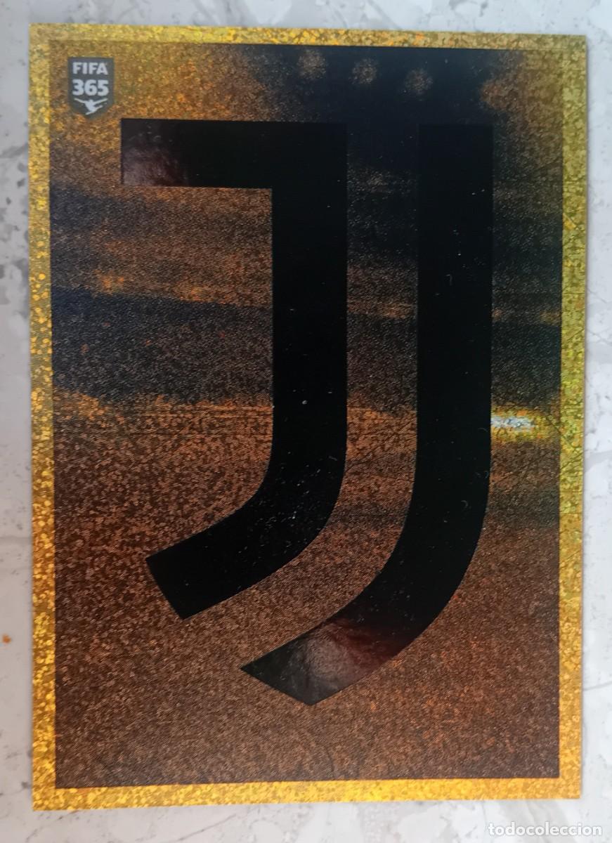 Figurine di Calcio: Figurina Panini 2020-21 Cromo Fifa 365 2021 scudetto escudo badge Juventus n 230
