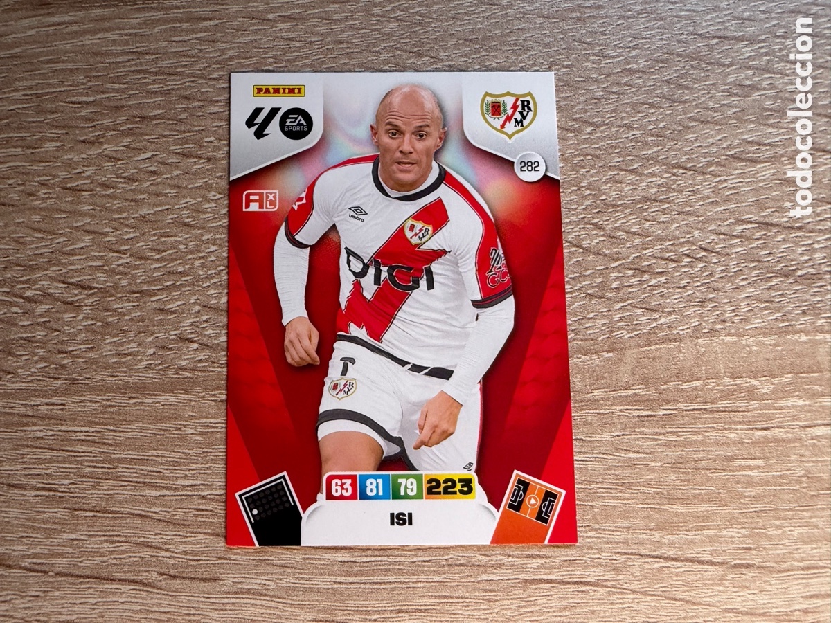 Figurine di Calcio: 282 ISI PANINI ADRENALYN XL LALIGA EA SPORTS 2025 2026 25 26 RAYO VALLECANO