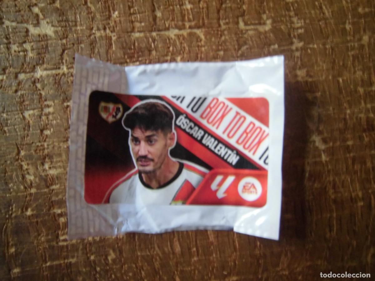 Cromos de f&uacute;tbol: &Oacute;SCAR VALENT&Iacute;N RAYO VALLECANO BOX TO BOX LOS CHICLES DE LA LIGA 2026-27