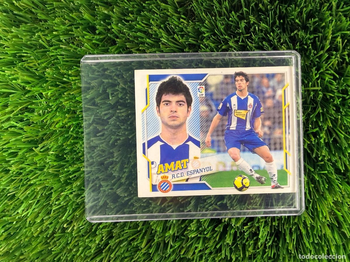 Cromos de f&uacute;tbol: N&ordm; 5B Amat RCD Espanyol Liga Este 10 11