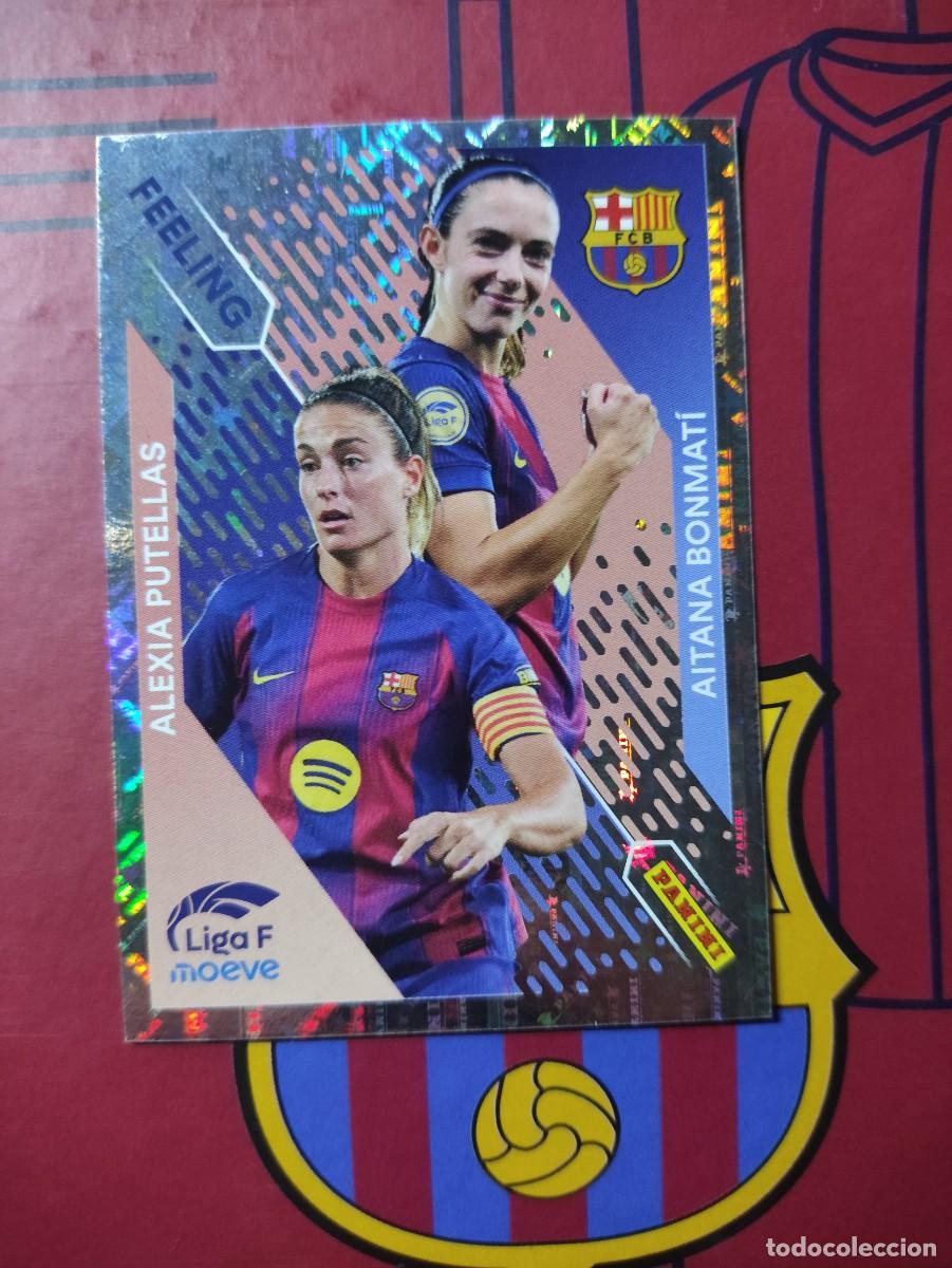 Cromos de f&uacute;tbol: 364 Alexia Putellas Aitana Bonmati Feeling Barcelona Liga F 2025-26