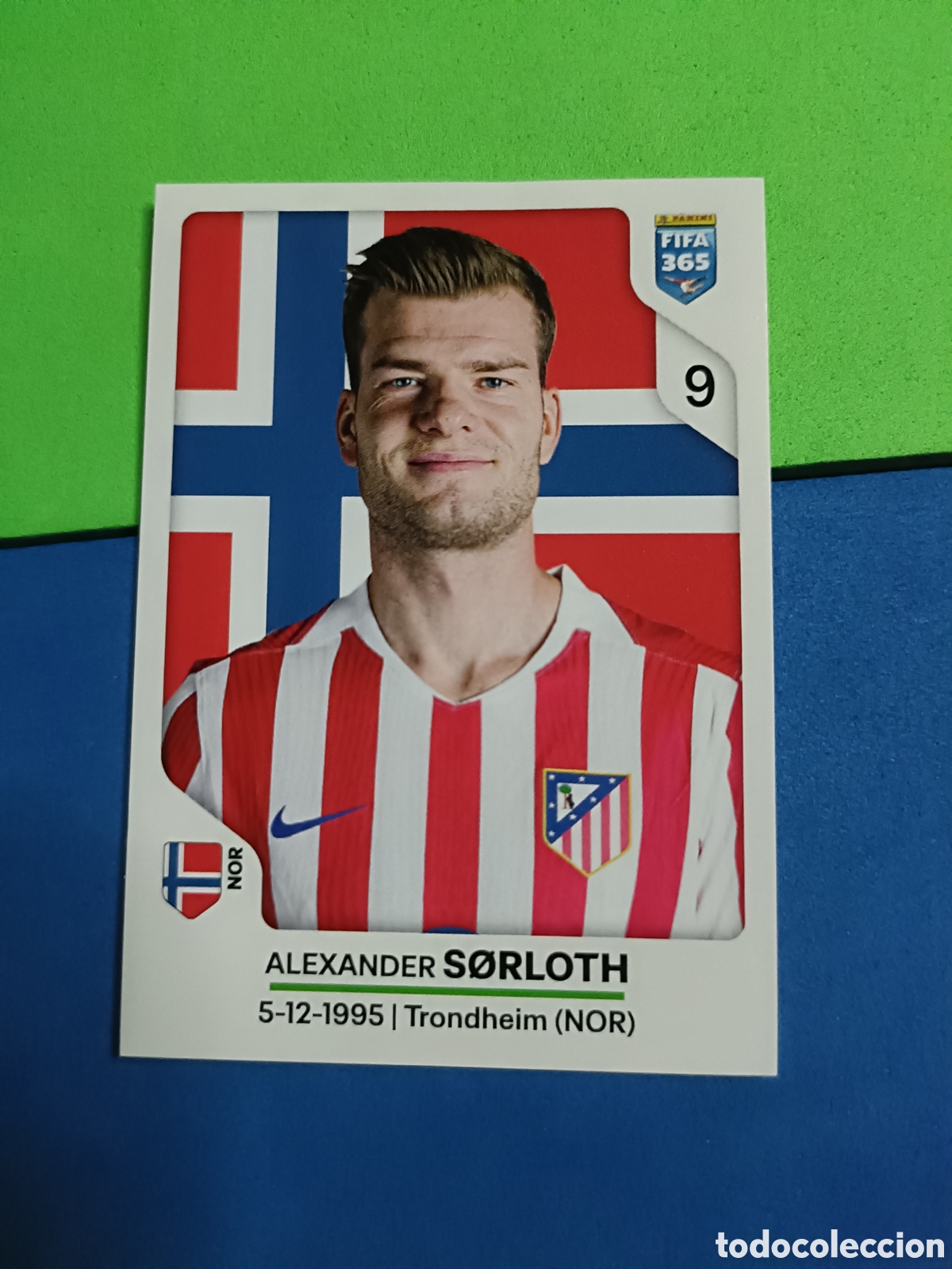 Cromos de f&uacute;tbol: Panini FIFA 365 2026 stickers - 457 Sorloth Atl&eacute;tico Madrid
