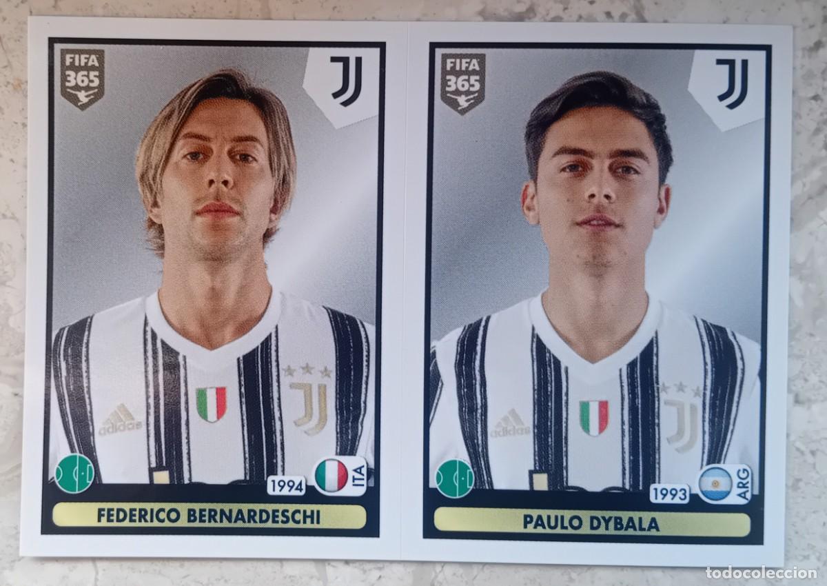 Cromos de f&uacute;tbol: Figurina Panini 2020-21 Cromo Fifa 365 2021 Bernardeschi Dybala Juventus n 243