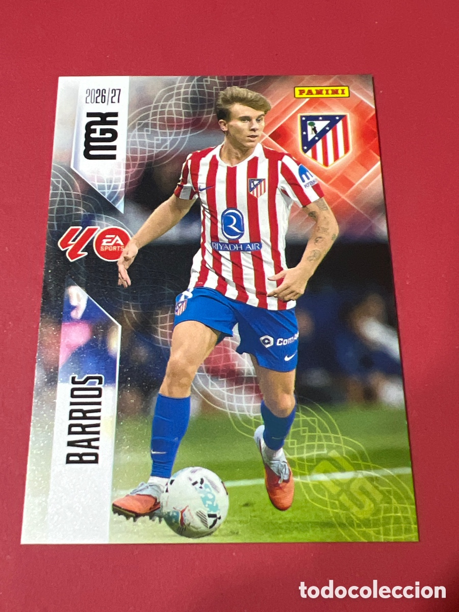 Cromos de Futebol: C9725. MGK 2026 2027 26 27 PANINI BARRIOS ATLETICO DE MADRID 65