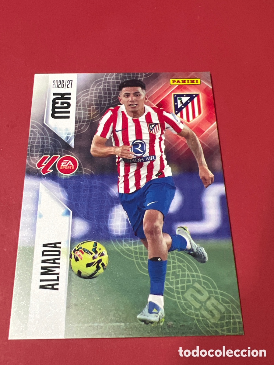 Cromos de f&uacute;tbol: C9729. 68 Thiago Almada, Atl&eacute;tico de Madrid, Panini Megacracks MGK 2026 2027 26 27
